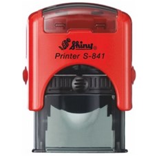 Razítko S-841 New Printer line, červený strojek