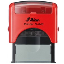 Razítko S-843 New Printer line, červený strojek