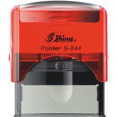 Razítko S-844 New Printer line červená transparentní, rozměr 58x22mm