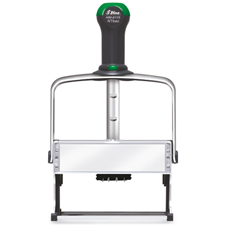 Datumové kovové razítka HM-6115, tisková plocha max. 116 × 65 mm