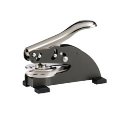 Reliéfní razítko ED-7 Desk Seal, průměr 50 mm