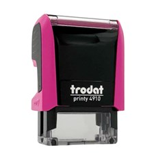 Razítko TRODAT Printy 4910, fialová, otisk max 26 × 9 mm
