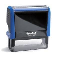Razítko TRODAT Printy 4915, modrá, otisk 70 × 25 mm