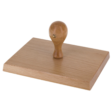 Dřevěné razítko DO 165125, rozměr 165 × 125 mm