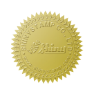 Samolepící hvězdičky (zlatá), formát A4 (15 ks), pro průměr do 50 mm