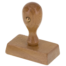 Dřevěné razítko DO 6035, rozměr 60 × 35 mm